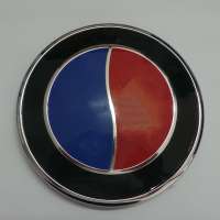 Black Custom Round Car Logo ABS Car Badges