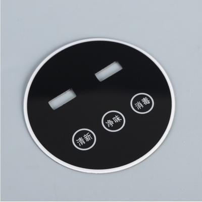 New style Electronic and electrical instrument panel membrane switch with self adhesive