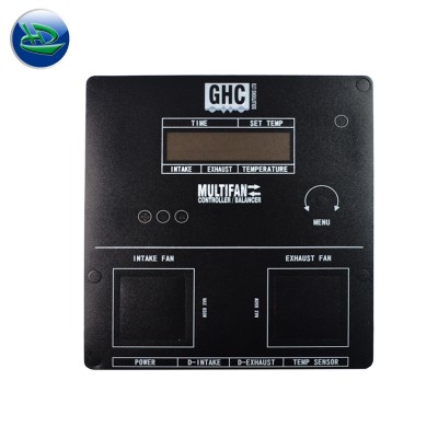 Factory Good quality control panel custom double sides printing machine stickers